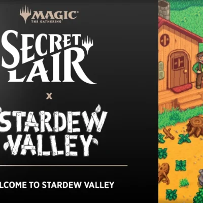 Magic the Gathering Secret Lair X Stardew Valley: Welcome to Stardew Valley