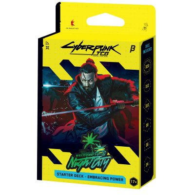 Cyberpunk TCG: Welcome to Night City Beta Starter Deck – Embracing Power