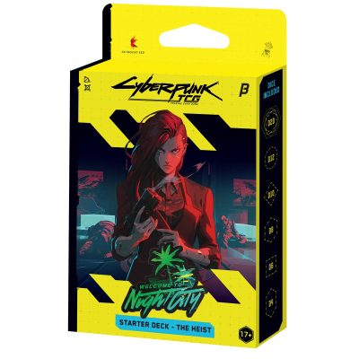 Cyberpunk TCG: Welcome to Night City Beta Starter Deck – The Heist